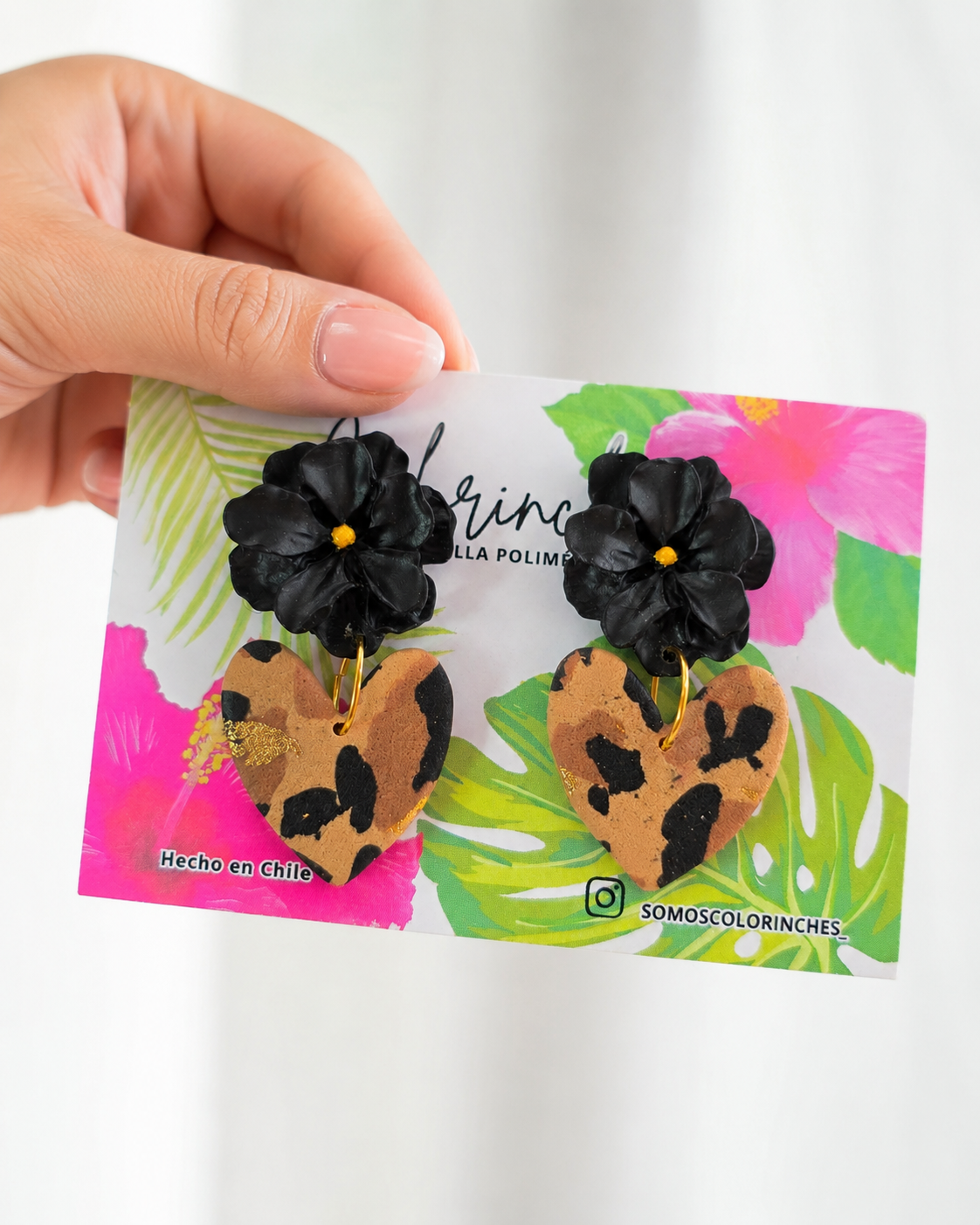 Aro milagrito gernanio animal print