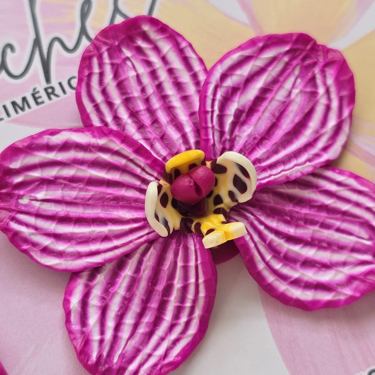Orquídea líneas