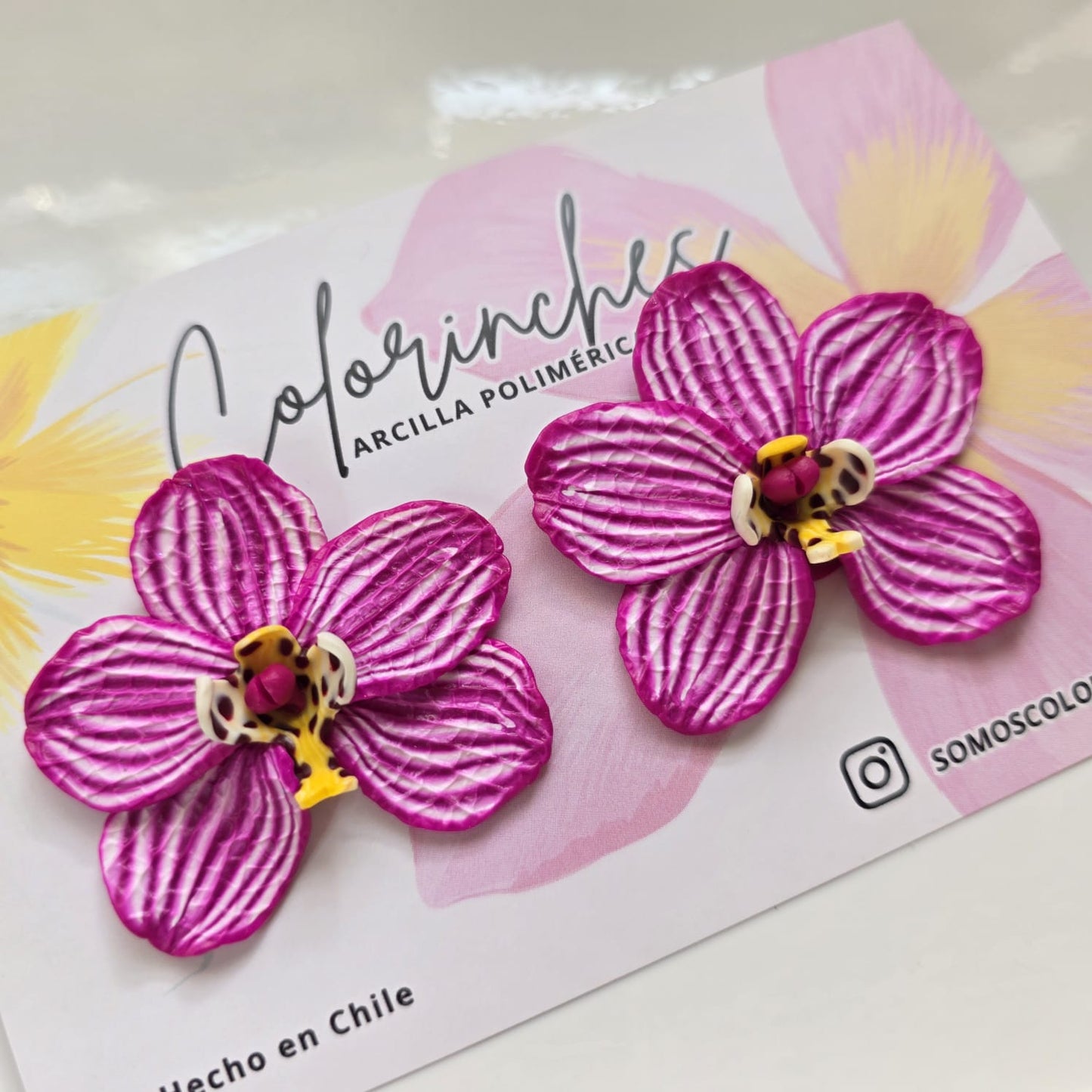 Orquídea líneas