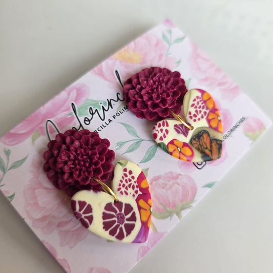 Aros Milagrito Peonías 3