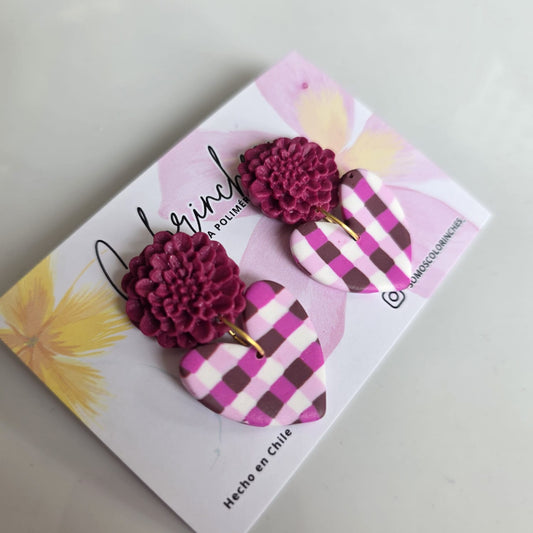 Aros Milagrito Peonías 8