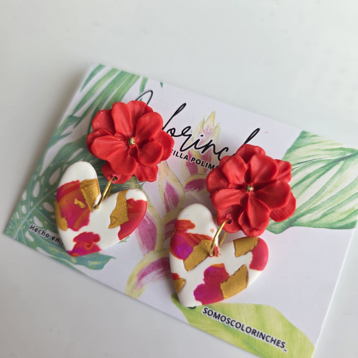 Aros Milagrito Geranio 2