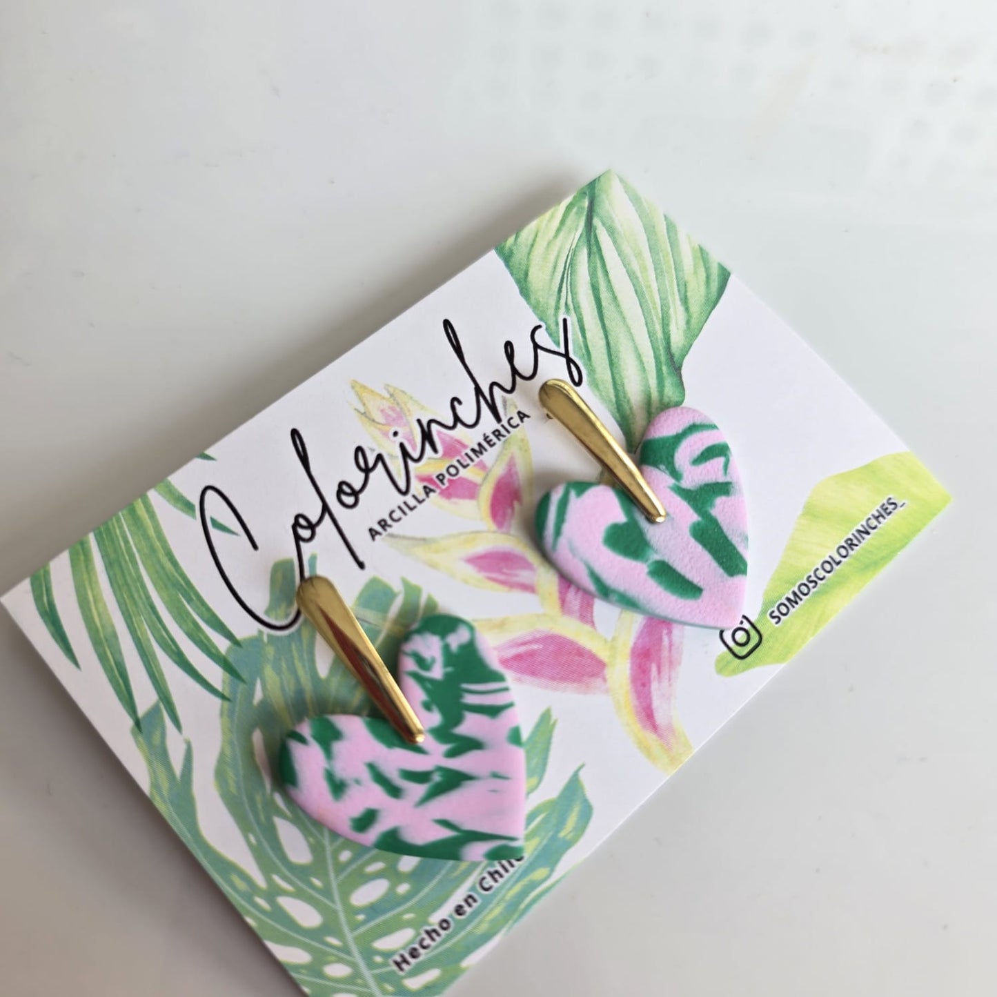 Aros Corazón de Melón 7