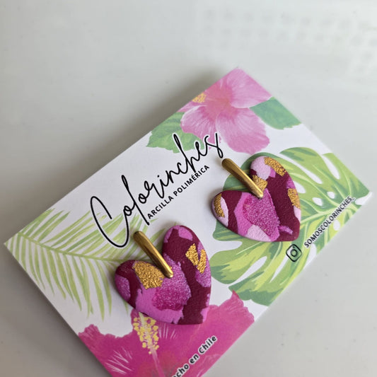 Aros Corazón de Melón 5