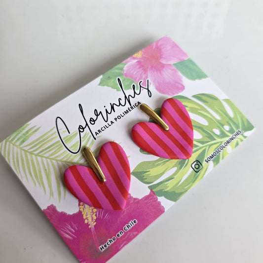 Aros Corazón de Melón 4